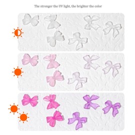 JERCLITY 3 Boxes Light Change 3D Bow Tie Charms for Nails 3D Love Heart Nail Charms Aurora Colorful Resin Heart Nail Design Nail Butterfly Charms for Acrylic Nails JERCLITY 3 Boxes Light Change 3D Bow Tie Charms for Nails 3D Love Heart Nail Charms Aurora Colorful Resin Heart Nail Design Nail Butterfly Charms for Acrylic Nails