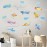 Airplane Wall Decals Plane Wall Stickers for Bedroom Wall Art Mural for Living Room Kids Room Wall Decor