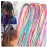 Colorful Hair Wrap String For Braids Hair Wrap Rope Braiding Hair Tie Elastic Stretch String Accessories Fashionable Colorful Tie20 PCS