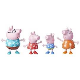 Peppa Pig Toys Peppa\'s Family Holiday, 4 Family Figures in Tropical Holiday Outfits, Preschool Toys for 3 Year Old Girls and Boys and Up Peppa Pig Toys Peppa\'s Family Holiday, 4 Family Figures in Tropical Holiday Outfits, Preschool Toys for 3 Year Old Girls and Boys and Up
