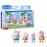 Peppa Pig Toys Peppa\'s Family Holiday, 4 Family Figures in Tropical Holiday Outfits, Preschool Toys for 3 Year Old Girls and Boys and Up