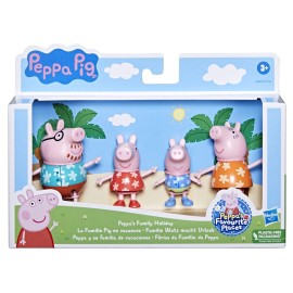 Peppa Pig Toys Peppa\'s Family Holiday, 4 Family Figures in Tropical Holiday Outfits, Preschool Toys for 3 Year Old Girls and Boys and Up Peppa Pig Toys Peppa\'s Family Holiday, 4 Family Figures in Tropical Holiday Outfits, Preschool Toys for 3 Year Old Girls and Boys and Up