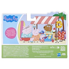 Peppa Pig Toys Peppa\'s Family Holiday, 4 Family Figures in Tropical Holiday Outfits, Preschool Toys for 3 Year Old Girls and Boys and Up Peppa Pig Toys Peppa\'s Family Holiday, 4 Family Figures in Tropical Holiday Outfits, Preschool Toys for 3 Year Old Girls and Boys and Up
