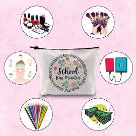 TSOTMO Cosmetic Bag - Multicolored Marble Makeup Bag - 23.5cm x 17cm - Zipper Closure - Adult Female Gift or Personal Use