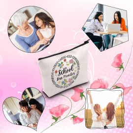 TSOTMO Cosmetic Bag - Multicolored Marble Makeup Bag - 23.5cm x 17cm - Zipper Closure - Adult Female Gift or Personal Use