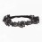 Black Lace Headband Girls Hollow Embroidery Flower Hair Band BBG14 (2 Pcs-D)