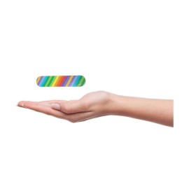 ZMOI (1 Dozen) Pack of 3 Colorful Girly Mini Emery Board Nail Files