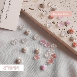 3D Nail Flowers Art Charms, Maxleaf Mixed Color 200pcs Flowers Nail Rhinestones Kit 3D Crystal Nail Flowers Resin Nail Art Manicures Nail Accessories for Women Girls, Clear Flowers Nail Charms 3D Nail Flowers Art Charms, Maxleaf Mixed Color 200pcs Flowers Nail Rhinestones Kit 3D Crystal Nail Flowers Resin Nail Art Manicures Nail Accessories for Women Girls, Clear Flowers Nail Charms