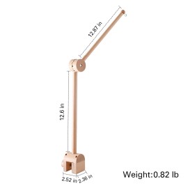 Wooden Crib Mobile Arm | Baby Crib Mobile Arm Wooden Holder | Rotatable Adjustable Anti Slip Attachment Clamp for Sturdy Mobile Hanger (Only Arm)