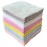 Petal Cliff 12 Pack Washcloths 100% Ring-Spun Cotton Wash Cloths Design to exfoliate Your Hands, Body or face - Extra Soft and Absorbent - Machine Washable Size 12 X 12.