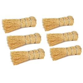 Brush Escobeta De Raiz Natural/Mexican Root Brush 5 (Set of 6)