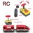 Train Track Accessories Remote Control Train, Battery Operated Locomotive Train Toy for Toddlers Train Set, Powerful Engine Train Vehicle Fits All Major Brands Railway System (Battery Not Included)