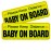 Baby on Board Please Be Patient Magnet Decal Safety Signs for Baby on Board Magnet for CarBaby on Board Magnet for CarBaby on Board Signs for Car