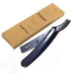 jegwar Barber Straight razor Salon Shaving Razor SHAVETTE RASOI RASOIRS 10 BLADES (BLACK)