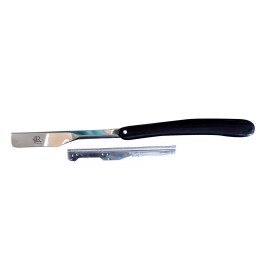 jegwar Barber Straight razor Salon Shaving Razor SHAVETTE RASOI RASOIRS 10 BLADES (BLACK)