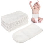 COHEALI 8Pcs Umbilical Hernia Belt for Babies, Organic Cotton Belly Button Bands, Infant Abdominal Binders for Newborns, Breathable Belly Wrap Truss & Navel Support