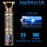 JAVENYIMAN Professional Hair Trimmer for Men,T-Blade Zero Gapped Cordless Edger Clipper Cutting Rechargeable Liners Electric Beard Shaver with LED Display (Gold)