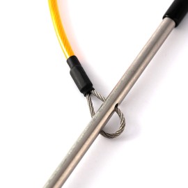 Pacific Reef Spearfishing Stringer w/Carabiner ||| Fish Holder for Scuba Diving and Freediving Quick Spearguns with Stainless Steel Cable Heavy Duty Kayak Fishing Big Game Clip Large Weight Belt Kit