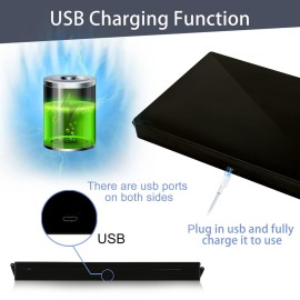 JANMPASK LED 3 Way Mirror Trifold to See Back of Head for Self Hair Cutting Barber Supplies Accessories 360 Makeup Vanity Mirror with Light