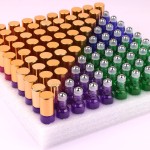 MaxMau Pack of 100,5ml Colored Roller Bottles for Essential Oils Perfume Refillable Glass Bottle Stainless Steel Roll On Ball Metal Cap Daily Aromatherapy