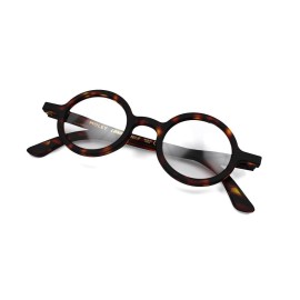 LONDON MOLE Moley reading glasses | Cool round shaped readers | Mens Womens Unisex | Spring hinges