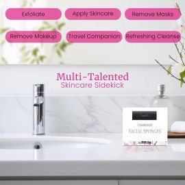 TiwinTi 60 Count Compressed Facial Sponges - Natural Wood Pulp Round Esthetician Face Sponges for Cleansing, Daily Face Washing, Exfoliating Makeup, and Mask Removal (Yellow) TiwinTi 60 Count Compressed Facial Sponges - Natural Wood Pulp Round Esthetician Face Sponges for Cleansing, Daily Face Washing, Exfoliating Makeup, and Mask Removal (Yellow)