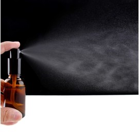 Bamboopack 6PCS 15ml/0.5oz Empty Amber Glass Spray Bottles Refillable Small Fine Mist Spray Bottles Mini Travel Size Container Storage for Essential Oils Aromatherapy Perfume Cosmetic Makeup Sprays