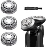 Suleto SH90/72 Replacement Head Compatible with Norelco Shavers Series 9000, SH90 Replacement Blade Part Compatible with Philips Series 9000 Shaver S9721/84, S9311/27, S9721/89, S9311/84, S8950/50
