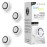 benvesa Sensitive Replacement Brush Heads - Compatible with Clarisonic Mia 1, Mia 2, Mia Fit, Alpha Fit, Smart Profile Uplift - 4 Pack