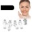 benvesa Sensitive Replacement Brush Heads - Compatible with Clarisonic Mia 1, Mia 2, Mia Fit, Alpha Fit, Smart Profile Uplift - 4 Pack