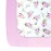 Pack and Play Sheets Girl, 2 Pack Mini Crib Sheets, Stretchy Playard Fitted Sheet, Compatible with Graco Pack n Play, Soft and Breathable Material, Floral