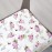 Pack and Play Sheets Girl, 2 Pack Mini Crib Sheets, Stretchy Playard Fitted Sheet, Compatible with Graco Pack n Play, Soft and Breathable Material, Floral