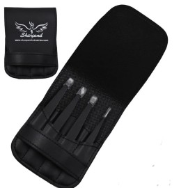 Sharpend Tweezer Set 4 Pieces - Professional Stainless Steel Tweezers Slant Tip Tweezers for Eyebrows Precision tweezers for Facial Hair,Splinter and Ingrown Hair Tweezers for Women & Men Sharpend Tweezer Set 4 Pieces - Professional Stainless Steel Tweezers Slant Tip Tweezers for Eyebrows Precision tweezers for Facial Hair,Splinter and Ingrown Hair Tweezers for Women & Men