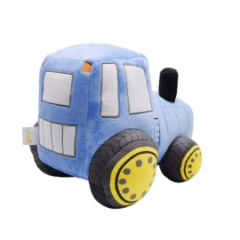 YONLIT Soft Plush Tractor Stuffed Truck Toy Super Cute Car Plushie Throw Pillow Excellent Gifts for Kids or Birthday Party 12 Inches (Blue)
