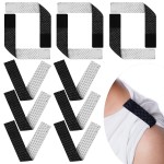 Tugaizi 6 Pairs Jersey Sleeve Bands Soccer Softball Sleeve Ties Sports Sleeve Straps with Hook and Loop Fasteners for Shirts