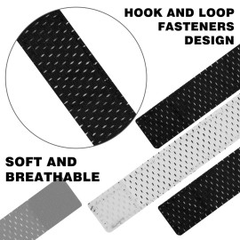 Tugaizi 6 Pairs Jersey Sleeve Bands Soccer Softball Sleeve Ties Sports Sleeve Straps with Hook and Loop Fasteners for Shirts