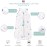 TADO MUSLIN Toddler Sleep Sack for 2-4T Baby, Organic Cotton Wearable Blanket for Boys and Girls 0.5 TOG 2-Way Zipper Soft 4 Layers X-Large Deer