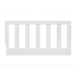 Oxford Baby Castle Hill Crib to Toddler Bed Guard Rail Conversion Kit, White, GreenGuard Gold Certified