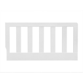 Oxford Baby Castle Hill Crib to Toddler Bed Guard Rail Conversion Kit, White, GreenGuard Gold Certified