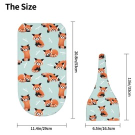 Jarverce Swaddle Blanket for Baby, Soft Sleeping Bag, Swaddling Sack for Newborn Unisex Baby Stuff, Red Panda