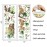 Mfault Monkey Climbing Tree Wall Decals Stickers, Jungle Animals Nursery Decorations Baby Boys Girls Bedroom Art, Kids Toddlers Room Playroom Classroom Daycare Decor