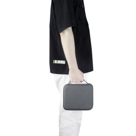 Linkidea Essential Oil Bottle Storage Case, Multiple Size Essential Oil Carrying Travel Case for 25 Bottles (15ml, 10ml, 5ml)