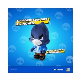 Brawl Stars Plush Buddies | 7-Inch-Tall Collectibles | Crow Plush Toy Doll