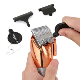 Hair Clipper Guards Guide Combs, 8 Pcs Hair Clipper Cutting Guides/Combs -from 1/16inch to 5/8inch, with Screwdriver, 2 Guards Set, Compatible with Most Clippers