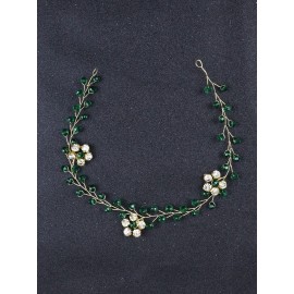 Brihasory Green Bridal Headband Wedding Hair Accessories for Brides Handmade Costume Party Prom Hair Accessories Hair Vine Tiaras for Women and Girls Bridesmaid Gifts Brihasory Green Bridal Headband Wedding Hair Accessories for Brides Handmade Costume Party Prom Hair Accessories Hair Vine Tiaras for Women and Girls Bridesmaid Gifts