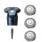 Suleto SH70/71 Replacement Heads Blades Compatible with Phillips Series 7000 Shavers, SH70 Replacement Blades Compatible with phililp Series 7000 Razor Shaver Heads for 7500 7530 S7370, 3-Pack Upgrade