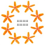 DJI Avata Drone Propellers Replacement for DJI Avata Drone Accessories w/Screws (Orange, 8 Pcs - 4 CW + 4 CCW)