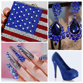 3000Pcs Light Blue Crystal Rhinestones,Glass Flatback Rhinestones Gemstones Mini for Nail Face Makeup Art Crafts Clothes Decoration - (SS10,2.8mm,Light Blue)