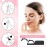 Bonuci 30 Sets Nose Lifter 3 Sizes Nose Shaper Clip Inserts Straightener Slimmer Silicone Beauty Corrector Tool