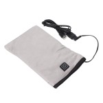 Electric Heated Mittens, Thermal Beauty Hand Care Nail Art Foot Cover USB 3 Settings Warming Mitts Therapy Treatment SPA Warmer Kit Film Gloves Pain Relief Maintained for Manicure Men Women(Grey)